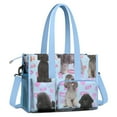 thumbnail image 2 of Teacher Tote Bag,Poodles Teacher Utility Tote Bag,Large Work Tote Bags for Women with Multiple Pockets,Top Zipper Closure,13.8x10.6x6.7 Inch, 2 of 5