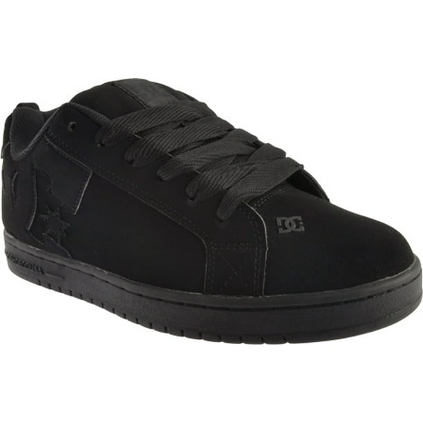 Men's DC Shoes Court Graffik Black/Black/Black 9.5 M