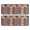 Orange Ethnic Rhombus, variant on Kitchen Rugs Sets Of 2,Orange Geometric Diamond Cross Pattern Anti Fatigue Kitchen Mat Rugs Non Slip Washable,Decorative Kitchen Floor Mats for Kitchen,Sink,Laundry,17"x47" 17"x47"