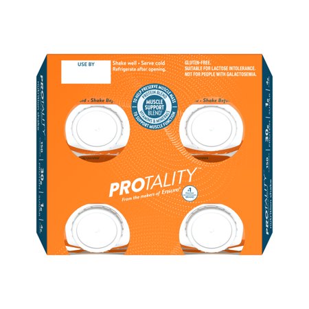 PROTALITY PROTEIN NUTRITION SHAKE I VANILLA I 4 PACK