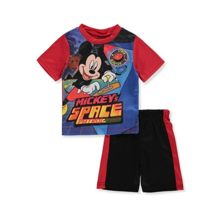 

Disney Mickey Mouse Baby Boys 2-Piece Shorts Set Outfit - blue/multi 24 months (Infant)