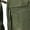 Green, variant on Jumpsuits for Women Suede Fringe Western Outfits Wide Leg Suede Overall Adjustable Straps Cargo Overalls with Pockets Black