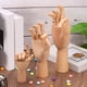 thumbnail image 5 of Modelo de mano de madera de 10" de Uxcell, figura articulada de maniquí de artista, modelo de mano izquierda flexible y móvil, 5 of 6