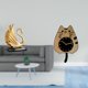 thumbnail image 2 of Figura De Gato Cisne, Estatua Decorativa, Colección De Arte Moderno, Escultura De Animal, Reloj De Pared Silencioso, Adorno De Mesa, Armario Colgante, Sala De Estar, Cocina, Interior, Oficina,, 2 of 8