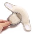thumbnail image 5 of Emy Dola Newborn Baby Boy Girl Soft Fleece Booties Stay On Infant Slippers Socks Shoe Non Skid Gripper Toddler First Walkers Winter Ankle Crib Shoes 0-12M, 5 of 9