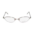 thumbnail image 3 of NEW VERA WANG V06 WOMENS/LADIES CAT EYE HALF-RIM SILVER OPTICAL CAT EYE MADE IN JAPAN FRAME DEMO LENSES 48-18-130 EYEGLASSES/EYEGLASS FRAME, 3 of 9