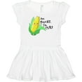 thumbnail image 3 of Inktastic Aw, Shucks, I'm Cute Corn Humor Girls Baby Dress, 3 of 5