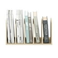 thumbnail image 4 of Pemberly Row Office Supplies Desktop Bookshelf Storage in Bauhaus Oak, 4 of 6