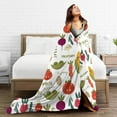 thumbnail image 6 of XMXY Fleece Throw Blanket for Couch, Vegetable Corn Tomato Food Lightweight Plush Fuzzy Cozy Soft Bed Blankets and Throws for Sofa, 40"x30" inches, 6 of 8