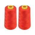 thumbnail image 3 of Red Sewing Thread, Serger Thread Sturdy Durable Widely Used Polyester Material Vibrant Color  For Household For Quilting For Sewing, 3 of 8
