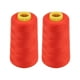 thumbnail image 3 of Hilo De Coser Rojo, Hilo Serger, Resistente, Duradero, Ampliamente Utilizado, 2 Piezas Para Acolchar Para Coser Para El Hogar ANGGREK Red Sewing Thread, 3 of 8