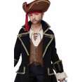 thumbnail image 2 of (X-Large, Multi) - Deluxe Pirate Captain Costume for Kids, 2 of 3