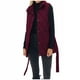 thumbnail image 2 of Puntoco Ropa de invierno para mujer, talla grande, abrigo de algodón de cuero con solapa cálida, chaqueta de manga larga Puntoco Puntoco-1, 2 of 7