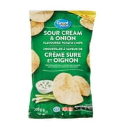 Great Value Sour Cream & Onion Flavoured Potato Chips