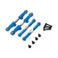 thumbnail image 1 of Fiocias 4 Pieces Toy Car Tie Rod RC Car Adjustable Tie Rod Metal Replacement Spare Parts Sturdy Performance Convenient Installation Suitable for Remote Contro Blue, 1 of 8