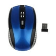 thumbnail image 1 of Maoww Computer 2.4Ghz Wireless Optical Mouse with USB Receiver 6 Buttons Gaming Mice 800/1200/1600DPI Desktop PC Laptop Accessories Blue, 1 of 8