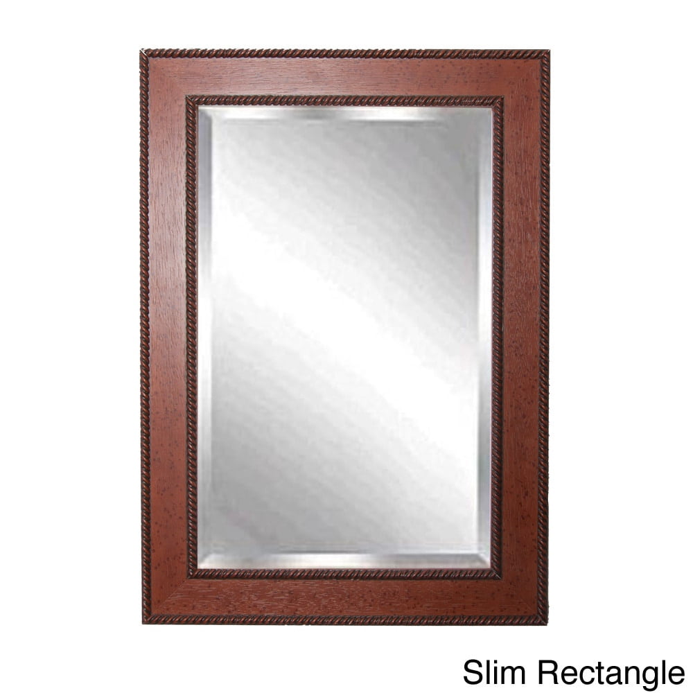 Rayne Mirrors Western Rope Square Wall Mirror - 34W x 34H in.