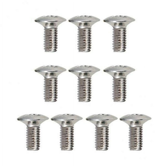 TISHITA 2X 10Pcs Switches Screws Tuners Gear Machine Heads Mounting Screws Parts