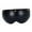 Dark Brown, variant on BAOSITY Visor Face Accessory,Protective 3 Snap Simple Installation Repair Parts Flip up Dark Brown