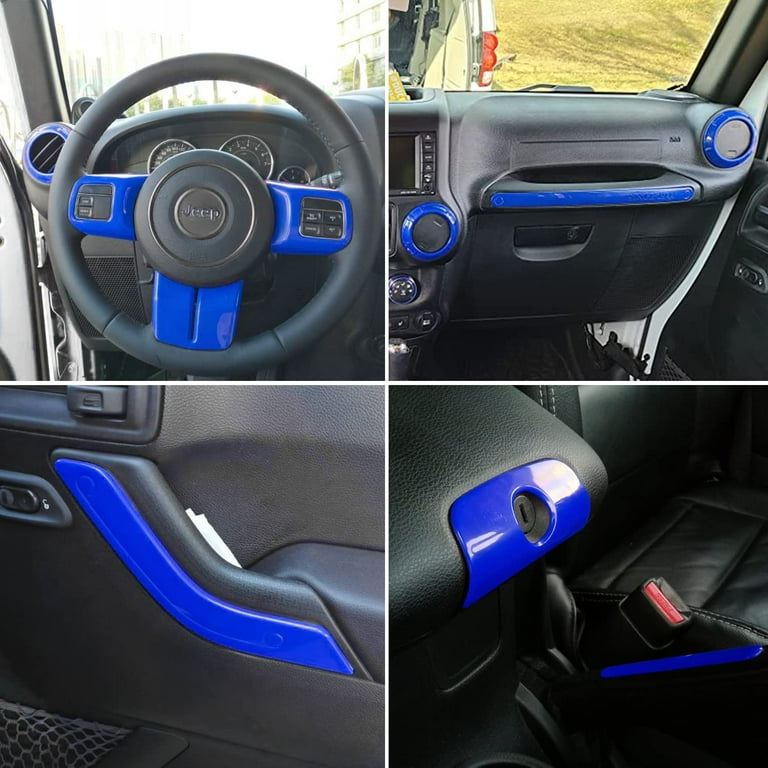 Jeep Interior Trim Kit Blue Matttroy