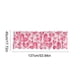 thumbnail image 3 of Uuiauoio Valentine's Day Short Curtain Love Heart Kitchen Valance for Window Valentines Day Small Window Treatment Rod Pocket Cafe Valance for Dining Room Bedroom Decor, 3 of 6