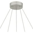 thumbnail image 3 of Quoizel Cohen Integrated LED Brushed Nickel Pendant Light, 3 of 6