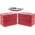 thumbnail image 2 of Simpli-Magic Shop Towels Red Cotton Rags Multipurpose Cleaning Cloths, 150-Pack, 2 of 8