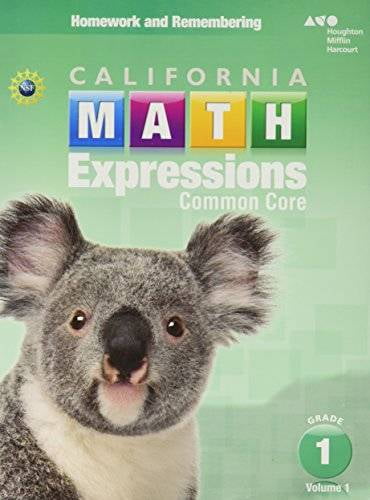 Houghton Mifflin Harcourt Math Expressions California: Homework and