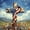 A05/Crucifix, variant on Independence Day DIY Diamond Art Painting Kit,Decorated Crucifix Art Craft Gem Painting Adult and Children DIY FullRound 5D Diamond Drill Kit
