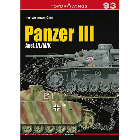 Topdrawings: Panzer III: Ausf. J/L/M/K (Paperback)