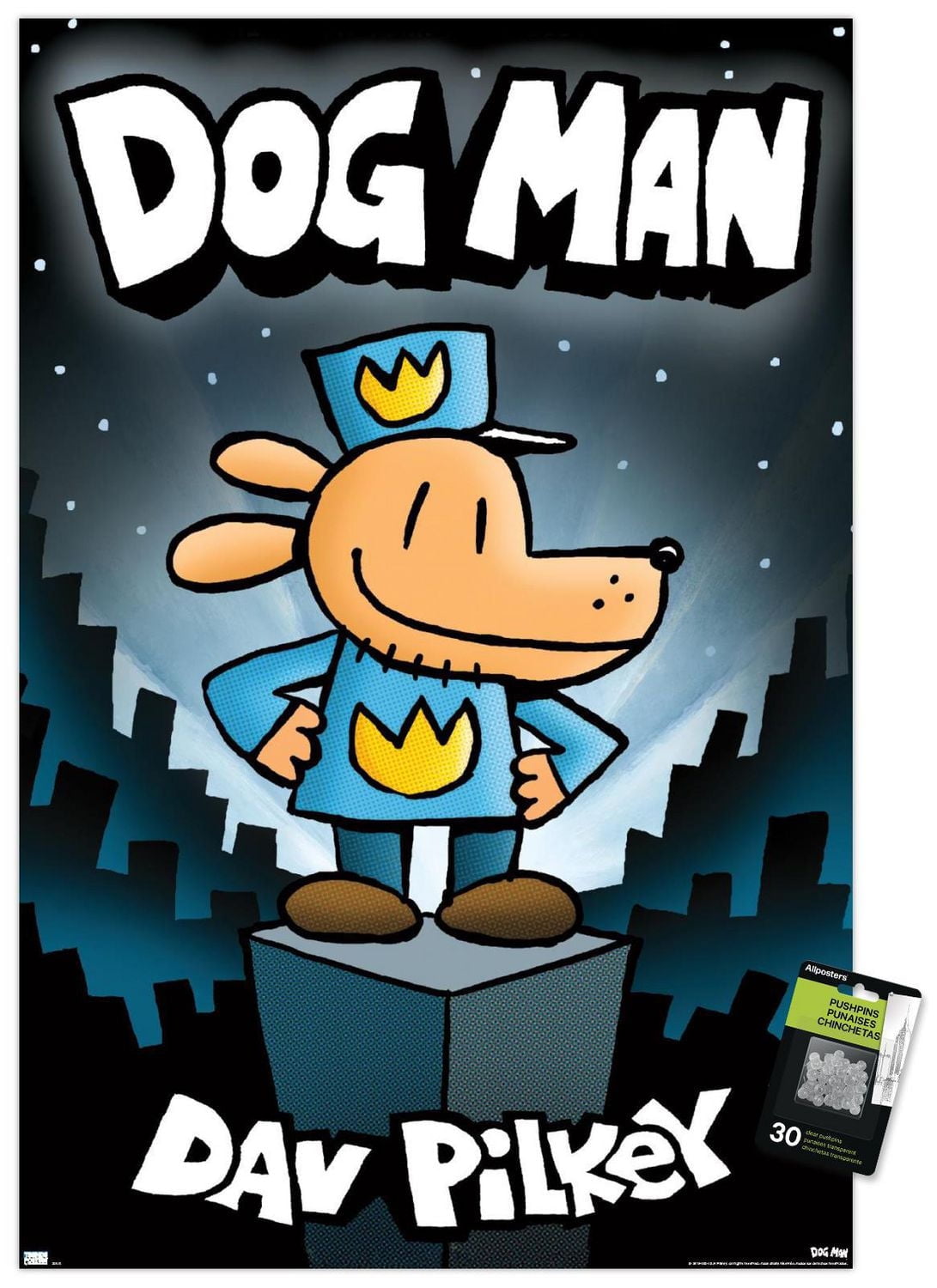 Dog Man - Couverture du livre (2016)