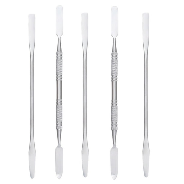 WORGEOUS 5pcs Nail Art Mixing Bar Varilla agitadora Cosmética Manicure Stirring Mixing Stick