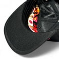 thumbnail image 5 of VAGO Style HORNY Gorra Artesanal Negra Visera Plana, 5 of 5