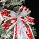 thumbnail image 4 of Lazos de árbol de Navidad para decoración interior y exterior, adornos de lazo para regalo, 1 unidad, 4 of 4
