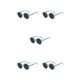 thumbnail image 3 of Guardurnaity Gafas de sol redondas para niños, gafas para bebés, facial clásico para niños pequeños con montura redonda, Unisex para Type2 NO2, 3 of 6