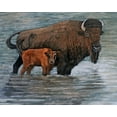 thumbnail image 2 of Winkler, Kathy 32x26 White Modern Wood Framed Museum Art Print Titled - Family Affair I, 2 of 4