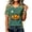 Army Green #59, variant on Evdexr Women's 250th Anniversary Usa T Shirt 4th Of July V Neck Shirts Patriotic Short Sleeve Stars and Stripes Tops 1776 2026 Red Blue and White Lightweight Tees Orange XL