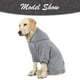 thumbnail image 4 of Sudadera con capucha para perro KOOLTAIL Basic, suave y cálida para invierno, gris XL, 4 of 8