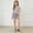 Blue, variant on Liyamei Girls Lightweight Denim Shorts with Button for Summer Size 3-14,Blue