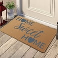 thumbnail image 3 of 16x24 Inch Front Door Rugs Indoor Doormat Outdoor Door Mats Outdoor Door Rugs Indoor Entrance Non Slip Welcome Mats Outdoor Beautiful Color and Sizing for Outdoor and Indoor Uses, HOME sweet HOME, 3 of 8