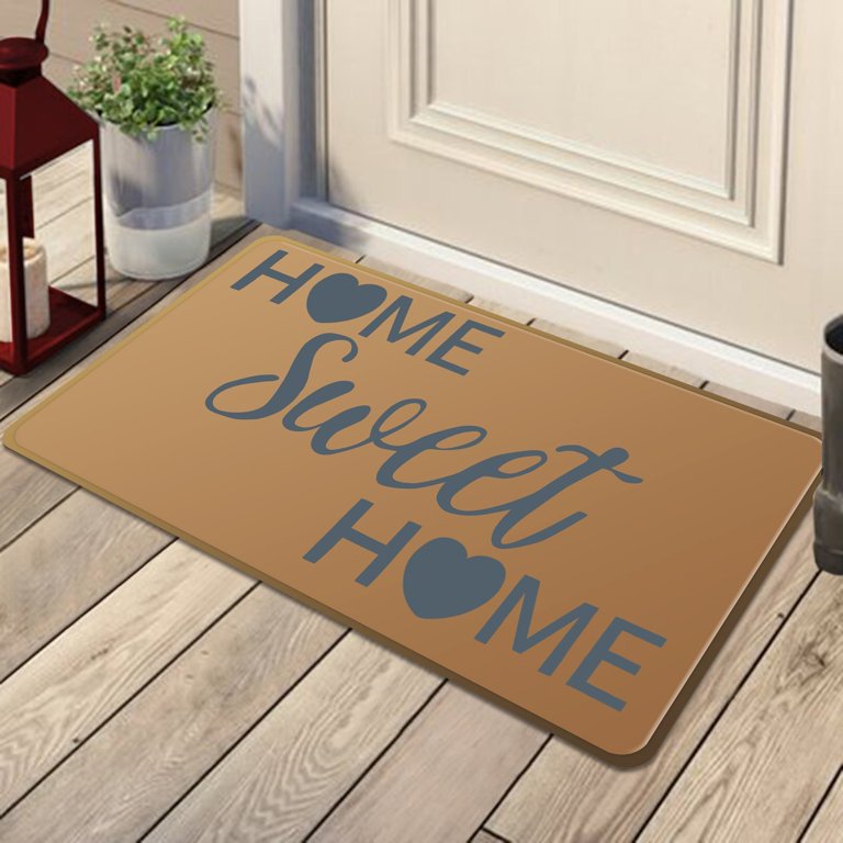 MRULIC Door Mat Indoor Outdoor Non-Slip Low-Profile Design Floor