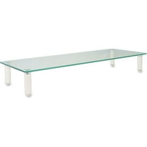 Kantek Glass Monitor Riser White MS370