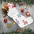 thumbnail image 4 of Dreamtimes Christmas Stocking Personalized Llama Large Candy Stocking Hanging Gift Xmas Stockings Decoration 1 PC, 4 of 6