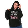 thumbnail image 4 of My Favorite People Call Me Nana Cute Hoodie Sweatshirt Women Brisco Brands S, 4 of 6