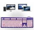 thumbnail image 5 of USB Clavier Clavier Pembe, Clavier de Sécurité Électrique pour Ordinateur Portable, Clavier Professionnel Professionnel, 5 of 5