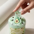 thumbnail image 6 of Green Avocado Shaped Slow Rebound Putty, 240ml, Soft Squeeze Toy, 6 of 7