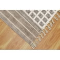 thumbnail image 6 of Casavani - 8'x11' Handwoven Cotton Block Printed Rugs Beige Cotton Area Rugs for Farmhouse Bedroom, 6 of 6
