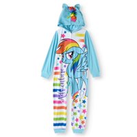 Girls' 1pc Sleeper with Hoodie