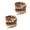 Brown Light brown-100cm, variant on Colorful Braided Bubble Shoe Laces 100cm Polyester Replacement for Adult Teens Sneakers Accessories