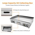 thumbnail image 3 of Lilypelle Electric Griddle, 30" Flat Grill,Cast Iron Griddle 1600W,for Commercial Restaurant BBQ Grill, 3 of 8